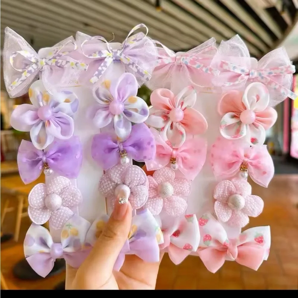 Blush Floral Tulle Hair Accessory with Ruffled Texture 0221
